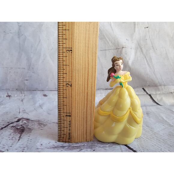 Bell PVC Plastic Disney Princess Figure Toy Beauty & The Beast 3in - Picture 5 of 5